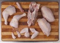 photo texture of chicken meat 0007